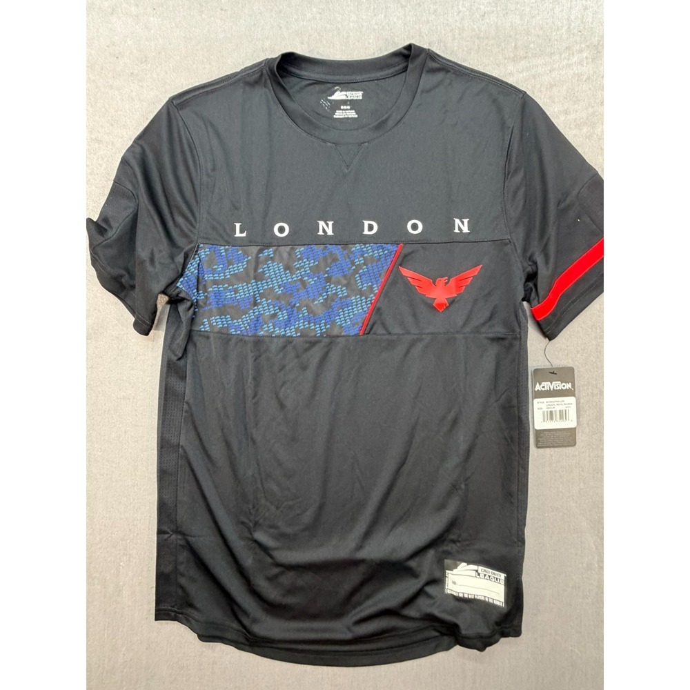 NWT Activision London Royal Ravens Jersey Shirt Medium Black Call of Duty League - Picture 10 of 11